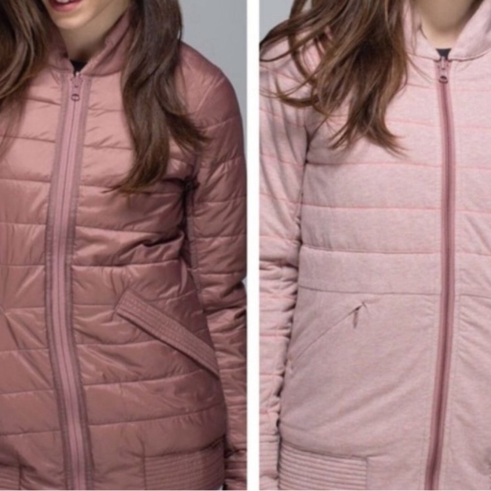 Lululemon The Bomb Bomber reversible jacket